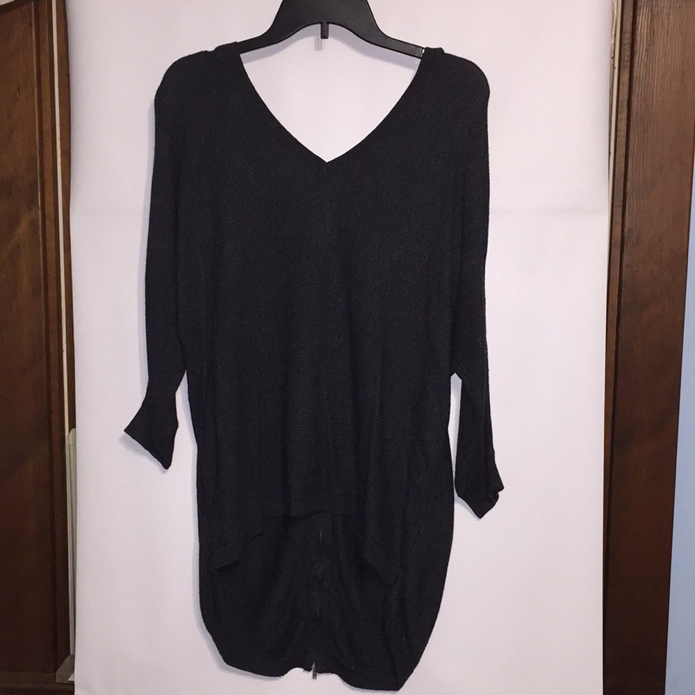 Express Sweater with Zipper detail in back